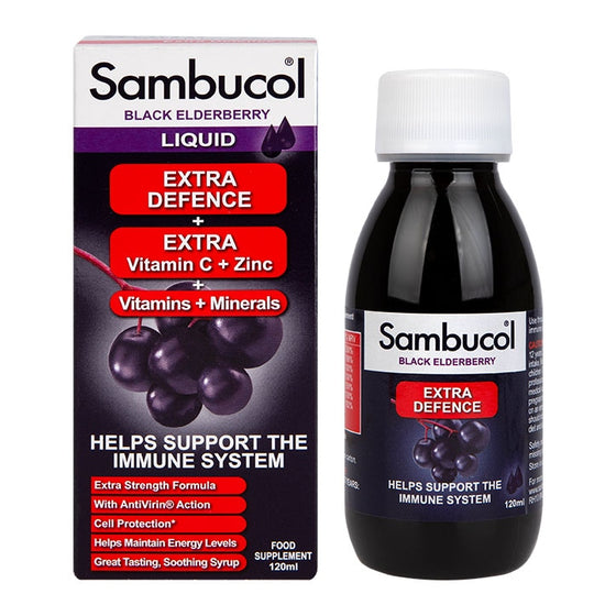 Sambucol Extra Defence Liquid 120ml