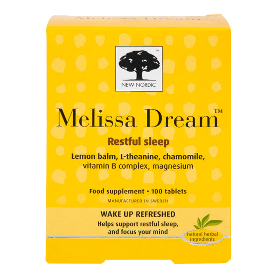 New Nordic Melissa Dream 100 tablets