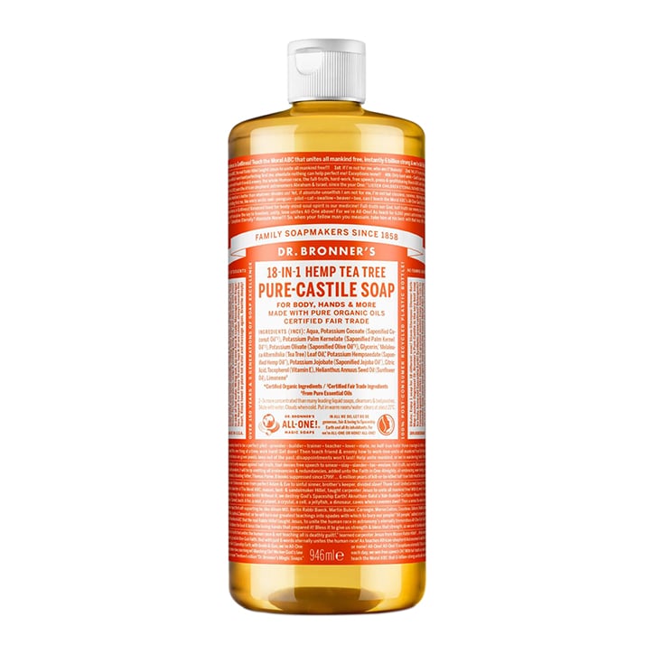 Dr Bronner's Tea Tree liquid soap