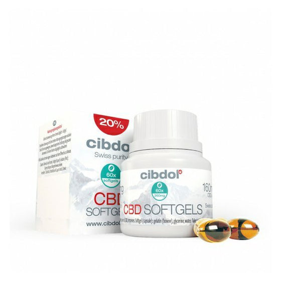 Cibdol  CBD Softgels 60s