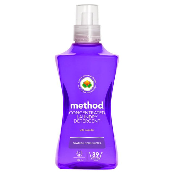 Method Concentrated Laundry Detergent  Wild Lavender 1.56l