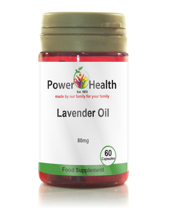 Power Health Lavender oil 60 capsules