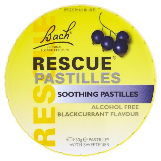 Rescue Blackcurrant Pastilles 50G