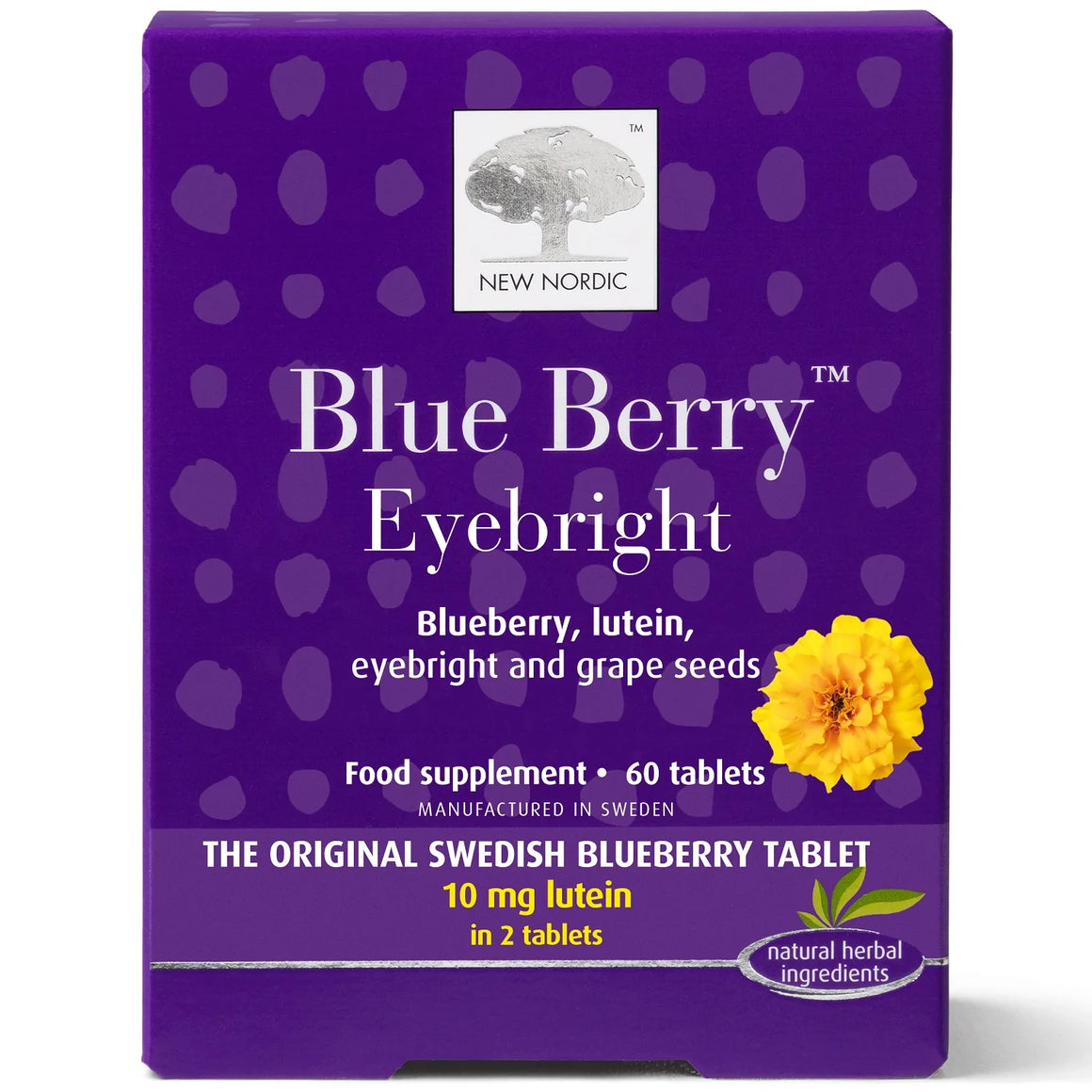 New Nordic Blue Berry Eyebright 60 tablets