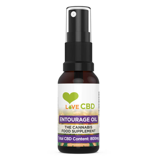 Love CBD Entourage oil 800mg CBD