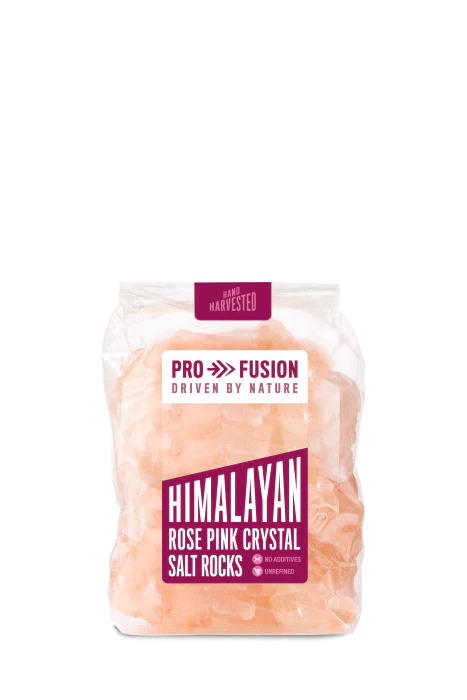 Profusion Himalayan pink salt rocks