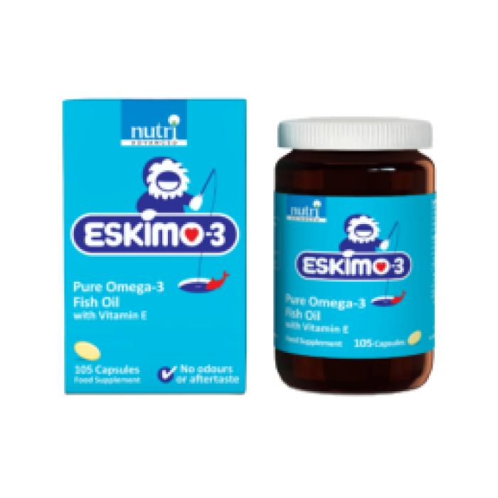 Nutri Eskimo 3 Pure Omega 3 oil 105 capsules