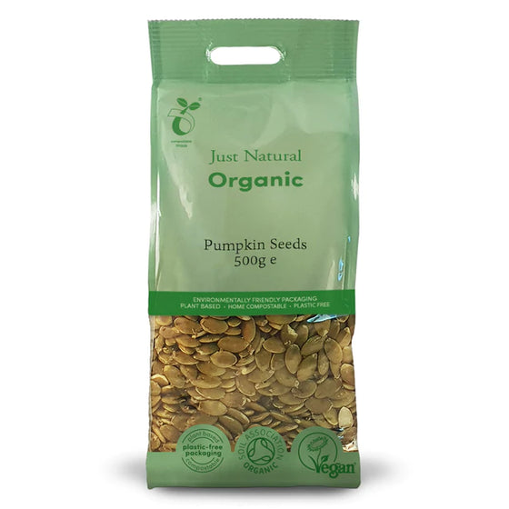 Just Natural Organic Pumpkin seeds 500g