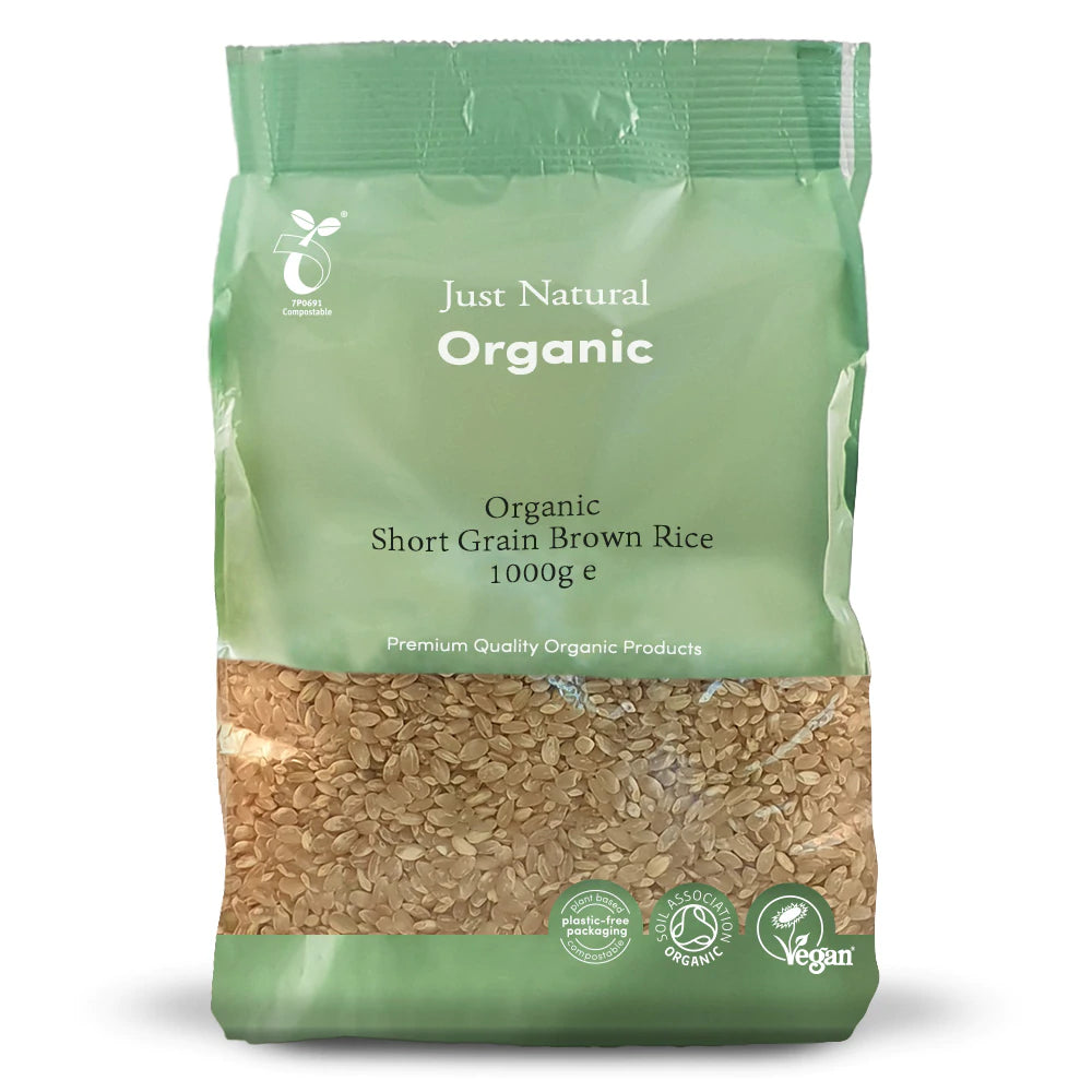 Just Natural Organic Short Grain Rice 1000g