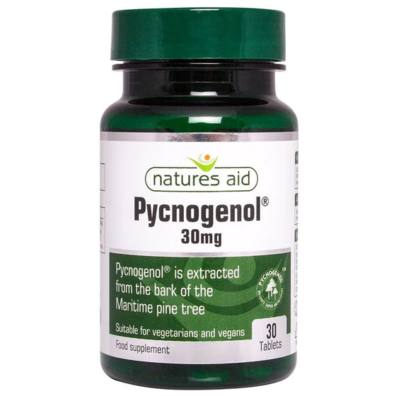 Nature’s Aid Pycnogenol 30mg