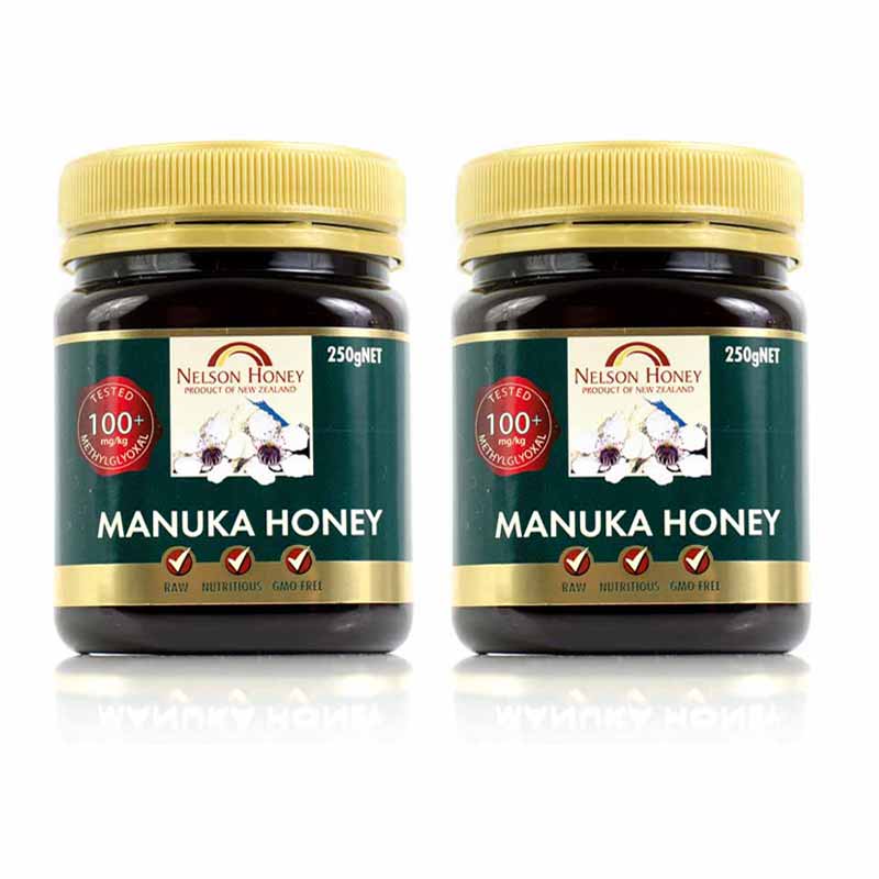Nelson's Manuka honey 100+ twinpack