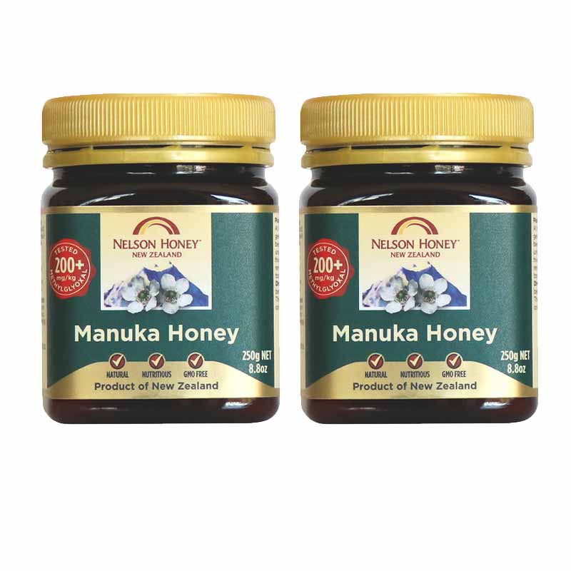 Nelson's Manuka honey 200+ twinpack