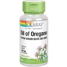 Solaray Oil of Oregano 150mg 60 veg Softgels