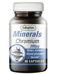 Lifeplan Chromium 200ug 90 capsules