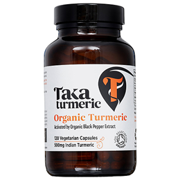 Taka Organic Turmeric 500mg 120s