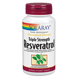 Solaray Resveratrol 225mg 60 vegan capsules