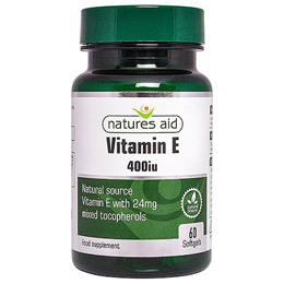 Natures Aid Vitamin E 400iu 60s