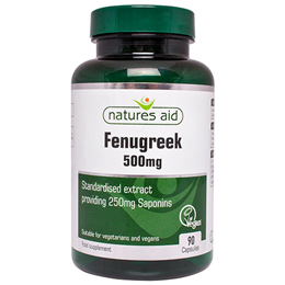 Nature’s Aid Fenugreek 500mg 90s