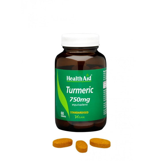 HealthAid Turmeric 750mg