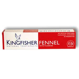 Kingfisher Fennel toothpaste with Fluoride