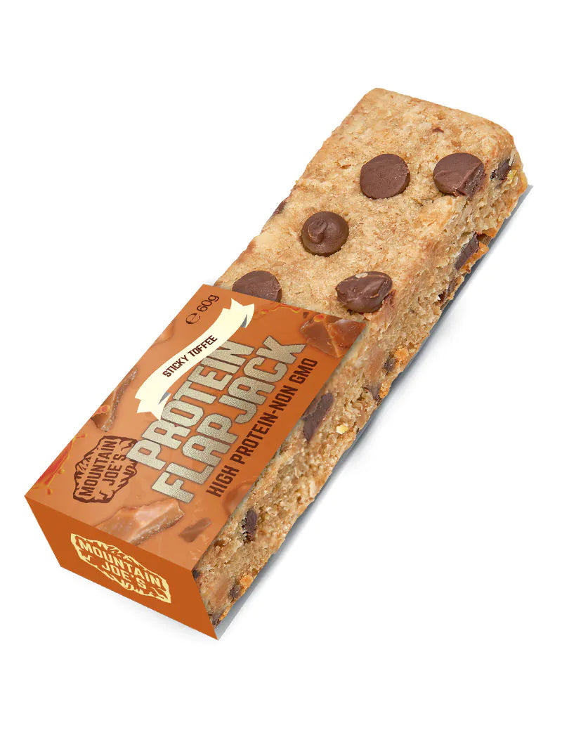 Mountain Joe's Sticky Toffee Protein Flapjack