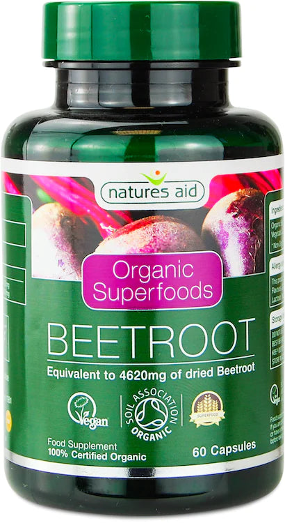 Nature’s Aid Organic Beetroot 60s