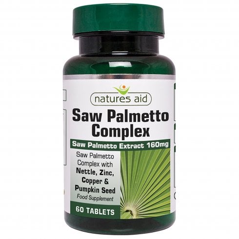 Natures Aid Saw Palmetto Complex 60s