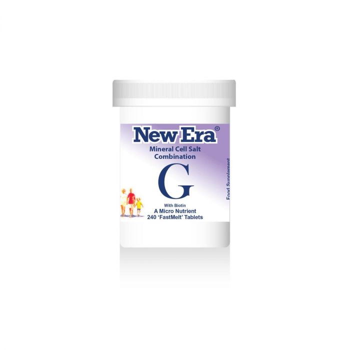 New Era G tissue salts