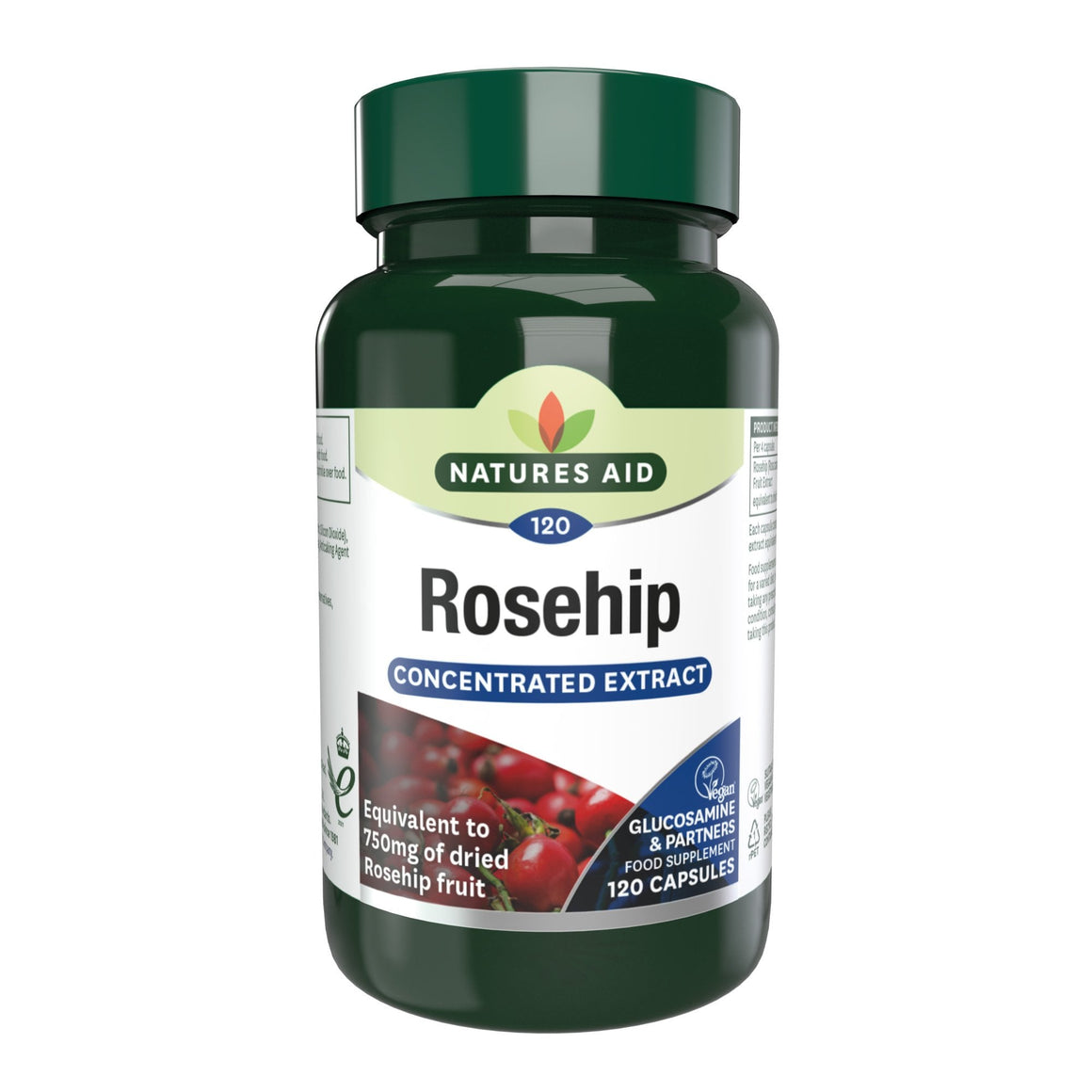 Natures Aid Rosehip 750mg 120s