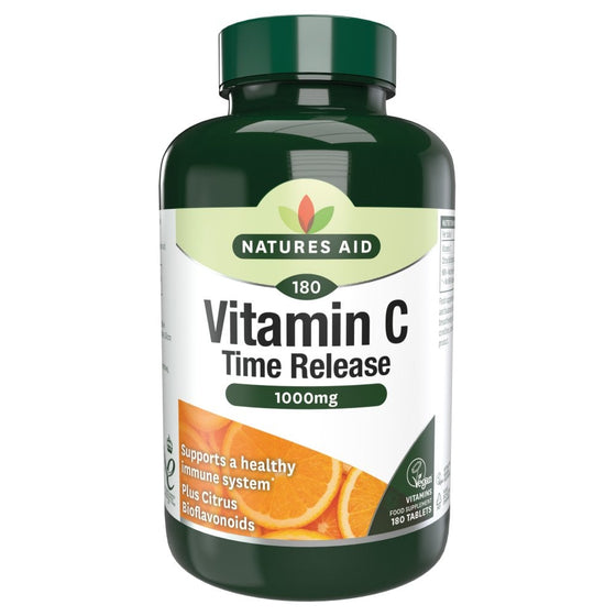 Natures Aid Vitamin C 1000mg Time Release 120’s