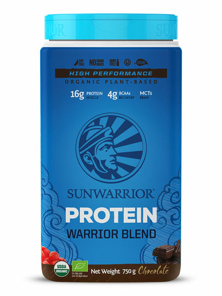 Sun Warrior Warrior Blend Protein 750g Chocolate